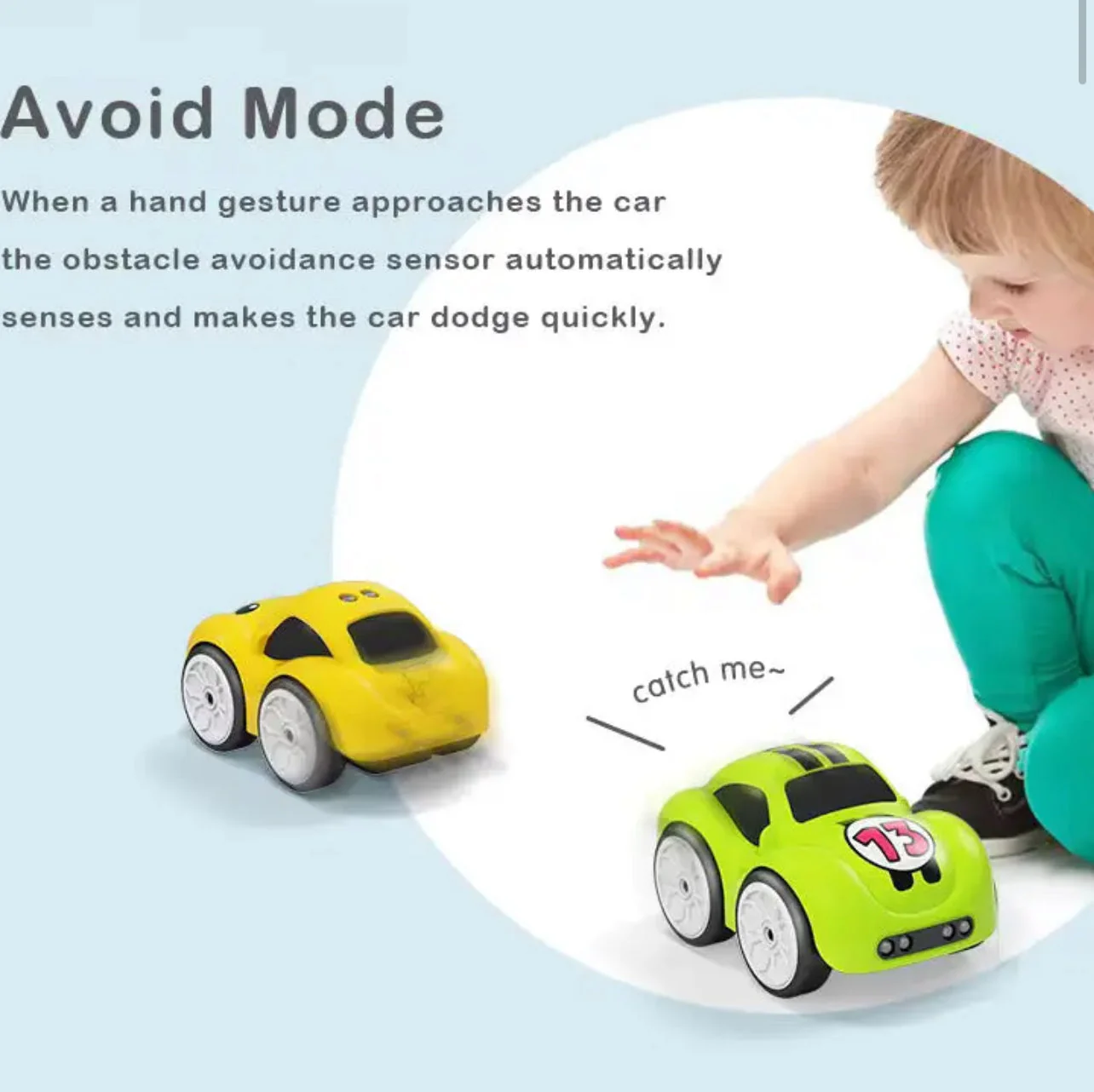 Mini RC Smart Car with Auto Follow-Me Technology | Remote Controlled | Buy 1 Get 1 Free